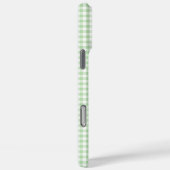 Tijdelijk lichtgroen geruit signatuur Case-Mate iPhone case (Achterkant / Rechts)