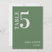 Tijdelijk minimalistisch wielrenderingstabel bedankkaart (Voorkant)