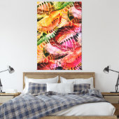 Tijdelijk modern Abstract met geometrische vormen Canvas Afdruk (Insitu (Slaapkamer))
