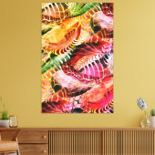 Tijdelijk modern Abstract met geometrische vormen Canvas Afdruk (Insitu (Woonkamer))