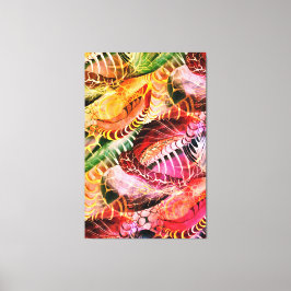 Tijdelijk modern Abstract met geometrische vormen Canvas Afdruk