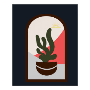 Tijdelijk modern Classic Boho Glossy Poster