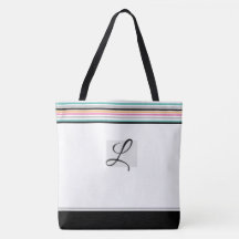 Tijdelijk modern modern gefilmd Tas met streep