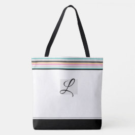 Tijdelijk modern modern gefilmd Tas met streep