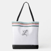 Tijdelijk modern modern gefilmd Tas met streep (Achterkant)