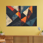 Tijdelijk Mozaïek Canvas Afdruk (Insitu (Woonkamer))