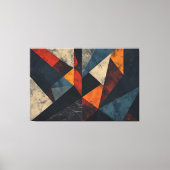 Tijdelijk Mozaïek Canvas Afdruk (Voorkant)