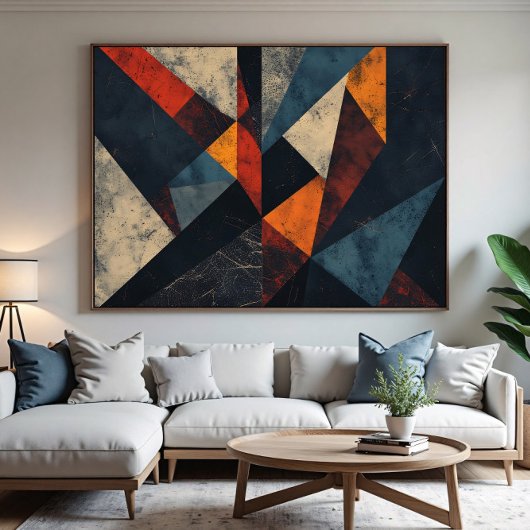 Tijdelijk Mozaïek Poster