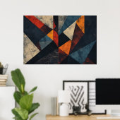 Tijdelijk Mozaïek Poster (Thuiskantoor)