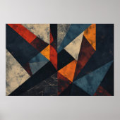 Tijdelijk Mozaïek Poster (Voorkant)