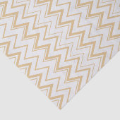 Tijdelijk neutraal wit chevron-patroon tissuepapier (Detail)