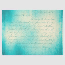 Tijdelijk Turquoise Papier Serie Ontwerp 11