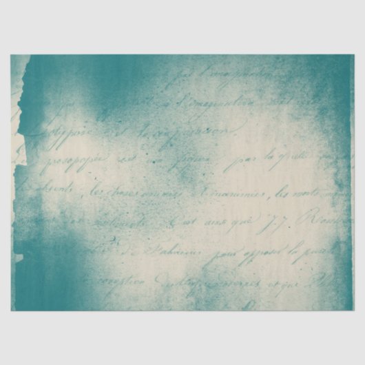 Tijdelijk Turquoise Papier Serie Ontwerp 16 (Voorkant)