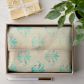 Tijdelijk Turquoise Papier Serie Ontwerp 2 (Geschenk)