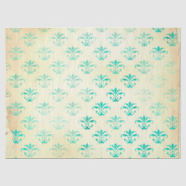 Tijdelijk Turquoise Papier Serie Ontwerp 2