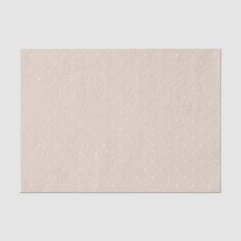 Tijdelijk Verfijnd Witte Stippen Op Beige Minimaal Tissuepapier