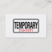 Tijdelijk verkeersonweer visitekaartje (Achterkant)