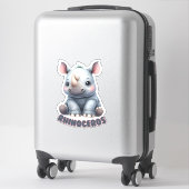 TIJDELIJKE AANDUIDING STICKER (Koffer)