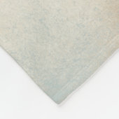 Tijdelijke Abstracte blauwe Cream Art Fleece Deken (Hoek)