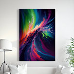 Tijdelijke Abstracte kleurrijke regenboogverf Canvas Afdruk<br><div class="desc">Verhoog uw ruimte met een uitbarsting van levendige kleuren en energie. Deze hedendaagse abstracte canvasprint toont een prachtig regenboogpalet,  dat de essentie van vreugde en optimisme vastlegt. Met gedurfde penseelstreken en een dynamische compositie,  is dit kunstwerk zeker om een statement te maken in elke moderne woning of kantoor.</div>