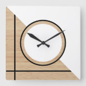 Tijdelijke blokcirkelstroken op wielwaren vierkante klok (Voorkant)