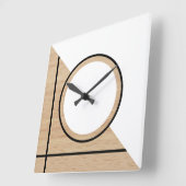 Tijdelijke blokcirkelstroken op wielwaren vierkante klok (Hoek)