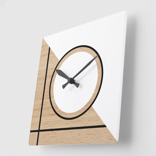 Tijdelijke blokcirkelstroken op wielwaren vierkante klok (Hoek)