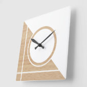 Tijdelijke blokcirkelstroken op wielwaren vierkante klok (Hoek)