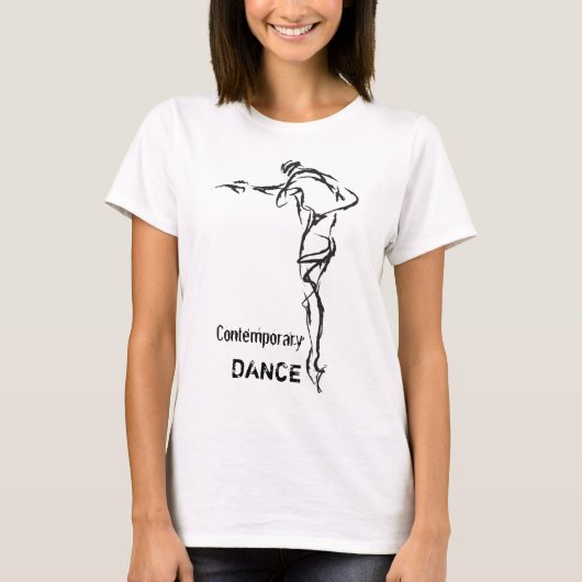 Tijdelijke DANCE T-Shirt (Voorkant)