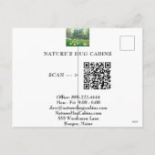 *~* Tijdelijke deur Feestdagenkaart (Achterkant)