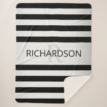 Tijdelijke Faux Silver Ombre Stripes & Black