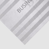 Tijdelijke faux Silver Ombre Stripes & Grey Tissuepapier (Detail)