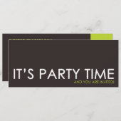 Tijdelijke feestdagen kaart (Voorkant / Achterkant)