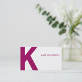 Tijdelijke grafische kaart contactkaartje (Staand voorkant)