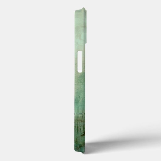 Tijdelijke groene Waterverf Case-Mate iPhone Case (Achterkant / Rechts)