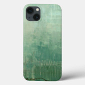 Tijdelijke groene Waterverf Case-Mate iPhone Case (Achterkant)
