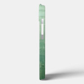 Tijdelijke groene Waterverf Case-Mate iPhone Case (Achterkant / Links)