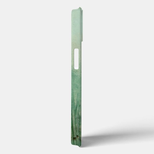 Tijdelijke groene Waterverf Case-Mate iPhone Case (Achterkant / Rechts)