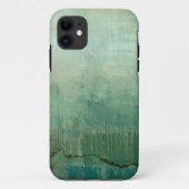 Tijdelijke groene Waterverf Case-Mate iPhone Case (Achterkant)
