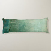 Tijdelijke groene Waterverf Lichaamskussen (Achterkant)