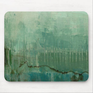 Tijdelijke groene Waterverf Muismat