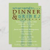 Tijdelijke inwendige feestdag kaart (Voorkant / Achterkant)