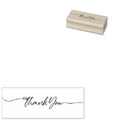 Tijdelijke kalligrafie Aangepaste Dank Je Rubberstempel (Gestempeld)