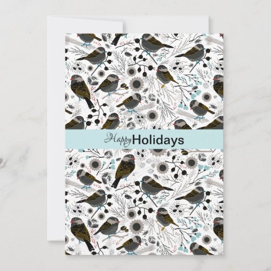 Tijdelijke Meesjes Schattig En Lief Greetings Feestdagenkaart (Voorkant)