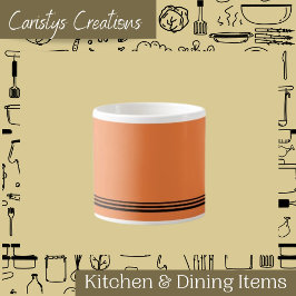 Tijdelijke Oranje tapijtschelpen Espresso Kop