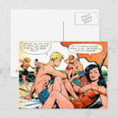 Tijdelijke Romance Briefkaart (Voorkant / Achterkant)