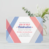 Tijdelijke stakingen juli 4e uitnodiging (Staand voorkant)