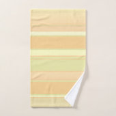 Tijdelijke stripper, crème, lichtgroen bad handdoek (Handdoek)