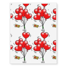 TIJDELIJKE TATOOS VAN DE KLANTGEHOORTEPLAATS VAN D