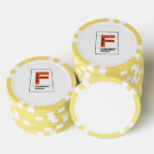 Tijdelijke Wrijving, Permanent Vermogen - Belegger Poker Chips (Opstapeling)